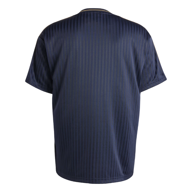 Camisa Juventus Terrace Icons 25/26 - Torcedor Adidas Masculina - Azul com detalhes em branco